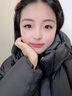 百圖betu女裝冬季新款羽絨服連帽蓄熱保暖白鴨絨外套女2410T03 黑色 M 曬單實(shí)拍圖