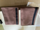 BIMLL B安全帶套 護(hù)肩套麂皮絨翻毛皮汽車車載護(hù)肩帶加長(zhǎng)款短款內(nèi)飾用品 安全帶護(hù)肩套：超長(zhǎng)款1只 咖色 曬單實(shí)拍圖