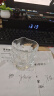 WINTERPALACE水晶威士忌啤酒杯子洋酒白酒口杯家庭用套裝玻璃喝水小茶杯高顏值 4只裝 235ml 曬單實拍圖