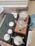 茶皇子（CHAHUANGZI）全自動(dòng)上水電熱燒水壺煮茶一體機(jī)茶可嵌入式茶桌茶具套裝 XH-Y1 1L Y1+茶座框架+品茗杯6只+花梨木杯架 曬單實(shí)拍圖
