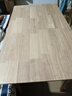 楚雪竹實(shí)木餐桌椅組合中式家用長(cháng)方形飯桌小戶(hù)型飯店餐飲商用餐廳餐桌 實(shí)木單桌【原木色】 100cm *60cm 曬單實(shí)拍圖