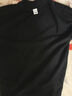 森馬（Semir）毛衣男冬季美利奴羊毛打底衫高領(lǐng)內搭純色百搭針織衫套頭毛衫 黑色90001 M 曬單實(shí)拍圖
