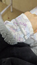 俞兆林可愛條紋貓咪印花長袖睡衣學生宿舍春夏新款甜美少女家居服套裝 曬單實拍圖