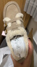 他她（TATA）奶糖鞋雪地靴女鞋加絨毛毛鞋一腳蹬保暖單鞋25春7A423AA5 杏色（加絨款） 37 曬單實拍圖