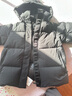 君羽戶(hù)外羽絨服男女短款新款800蓬95絨加厚保暖白鵝絨服H52313 黑色-女款 L 推薦男135-150斤/女110-120斤 曬單實(shí)拍圖