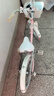 NINEBOT九號兒童自行車中大童單車青少年中小學(xué)生山地車99新包裝輕微磨損 【16寸】粉色-身高105cm-135cm 曬單實(shí)拍圖