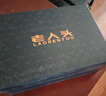 老人頭（LAORENTOU）皮鞋男棉鞋頭層牛皮休閑套腳鞋加絨保暖棉皮鞋爸爸鞋 LA131 黑43 曬單實(shí)拍圖