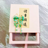 原創(chuàng  )輕奢新國風(fēng)油畫(huà)風(fēng)森系耳環(huán)漸變多彩耳飾長(cháng)款流蘇耳釘甜美風(fēng)新 綠水晶 珠寶級 曬單實(shí)拍圖