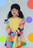 皮爾卡丹（pierre cardin）童裝女童連衣裙春秋2025新款兒童洋氣棉布裙女寶寶長袖裙子春裝 黃色 90 尺碼1~2歲【 80-90cm】 曬單實拍圖