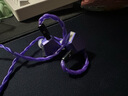 HiBy海貝 Hiby X FAudio Project Ace 鎂合金鍍鈹動圈聯(lián)名HiFi耳機發(fā)燒級12mm大動圈 三重獨立聲腔 Project Ace-紫金色 曬單實拍圖