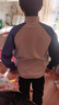 LI-NING KIDS李寧兒童外套男童大童春秋新款開衫衛(wèi)衣立領(lǐng)寬松休閑運動服童裝 花灰沙礫灰YWDU127-1 160 曬單實拍圖