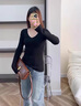 CLEVER KNOCK品牌CK輕奢品牌包包女款單肩斜跨包真皮新款腋下包情人節(jié)七夕禮物 咖色【節(jié)日送女友送老婆】 曬單實(shí)拍圖