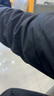 鴨鴨（YAYA）長(zhǎng)款羽絨服女過膝加厚系帶收腰2024冬季新款時(shí)尚韓版保暖外套XB 黑色-DYE06B0300 L 165 曬單實(shí)拍圖