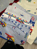 夢(mèng)詩(shī)娜兒童卡通純棉床單單件全棉100被單枕套兩件套1.2單人床1.5m米汽車(chē) 小小工程車(chē) 150cm*220cm 床單（純棉） 曬單實(shí)拍圖