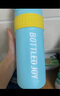 BOTTLED JOY噸噸保溫杯王一博噸噸杯316不銹鋼車(chē)載辦公便攜杯子情人節禮物 藍調社-316內膽-保溫保冰 1L 曬單實(shí)拍圖