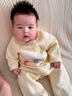 babylove嬰兒連體衣秋冬純棉可愛(ài)寶寶哈衣爬服新生兒夾棉保暖衣服秋冬裝 曬單實(shí)拍圖