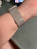 中沃適用蘋果手表表帶apple watch ultra2金屬米蘭尼斯iWatch s10/s9/s8/se雙磁吸不銹鋼男女通用 升級(jí)加厚·銀色【49/46/45/44MM】 曬單實(shí)拍圖