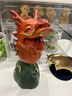 春錦秋鯉黃銅創(chuàng)意卡通龍擺件家居客廳酒柜玄關(guān)桌面裝飾品年會(huì)龍年生肖禮品 TYX黃銅快樂(lè)的卡通龍 曬單實(shí)拍圖