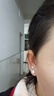 米蔓（MIMORE）S925銀麋鹿耳釘女時尚潮流高級感氣質(zhì)耳飾養(yǎng)耳洞睡覺免摘防堵 曬單實拍圖