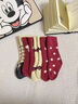 棉咻咻寶寶襪子新年紅色嬰兒冬季加絨保暖中筒襪新生兒本命年加厚毛圈襪 YW25米奇妙妙屋【加厚保暖】 4雙 1-3歲 -L碼-建議腳長(cháng)11-13CM 曬單實(shí)拍圖