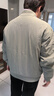 森馬棉服男防水防油防污防風(fēng)冬裝厚飛行員棒球領(lǐng)夾克109724112101 曬單實拍圖