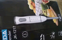 AULDA料理機 家用電動(dòng)多功能手持料理棒 嬰兒輔食機攪拌機料理機 打發(fā)器打蛋器JK-1217 【浩月白】400w單棒+料理杯 曬單實(shí)拍圖