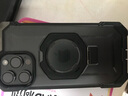 supcase適用蘋果16ProMax手機(jī)殼iPhone16pro支點(diǎn)殼透明保護(hù)套強(qiáng)磁吸magsafe全包防摔帶支架高級(jí)2024新款 【透明黑】專利觸控按鍵+磁吸支架 iPhone16Promax 曬單實(shí)拍圖