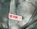 芬騰睡衣女士秋冬珊瑚絨加厚保暖翻領(lǐng)開(kāi)衫家居服套裝女 曬單實(shí)拍圖
