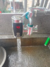 惠佳康快速電熱水龍頭即熱式水龍頭免安裝速熱家用小廚寶衛生間小型電熱水器接駁式MS-1 銀色至尊款漏電保護插頭+全套配件 曬單實(shí)拍圖