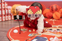 凡獵女童連衣裙秋裝洋氣兒童針織公主裙周歲寶寶禮服抓周宴拜年服春秋 曬單實(shí)拍圖
