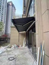 獵鋼狼（免費安裝）電動伸縮雨棚遮陽棚遙控全盒露臺庭院高端鋁合金雨棚 長3米伸出1.5米【包測量安裝】 曬單實拍圖