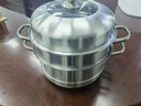 愛(ài)仕達蒸鍋304不銹鋼家用三多層加厚帶蒸籠屜蒸饅頭電磁爐煤氣灶通用 30cm  三層蒸鍋 曬單實(shí)拍圖