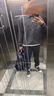 喬丹男鞋高幫板鞋男2025夏季新款皮面防水運動鞋子男潮流厚底休閑板鞋 沉靜灰/喬丹白【推薦】 42 曬單實拍圖