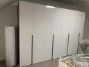 狄水蕓2025新款衣柜簡(jiǎn)約現代輕奢高光烤漆臥室家用柜衣柜木質(zhì)組合大衣櫥 衣柜+邊柜+頂柜 二門(mén)0.6米衣柜 曬單實(shí)拍圖