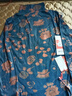 啄木鳥（TUCANO）高領(lǐng)打底衫女加絨加厚秋冬內(nèi)搭長袖中年婦女洋氣紗衣網(wǎng)紗時(shí)尚上衣 藍(lán)色《歐貨高級(jí)感內(nèi)搭高端 加絨 4XL (140-150斤) 曬單實(shí)拍圖