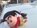 翠花村花蠟筆小新車(chē)載擺件創(chuàng  )意網(wǎng)紅汽車(chē)裝飾車(chē)頂車(chē)尾搞怪公仔掛件 辮子側躺小新 曬單實(shí)拍圖