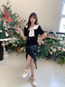 他她（TATA）七夕超?，旣愓湫?025夏季新款復(fù)古淺口小皮鞋女鞋單鞋 白月光（平跟款）-7H020 37 曬單實拍圖