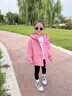 漢唐貝貝女童春季套裝裙2025新款兒童背帶裙女孩洋氣裙子女寶寶春秋公主裙 粉色 120 (建議105-115cm 4-5.2周歲) 曬單實(shí)拍圖