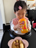 NUBY（努比）兒童水杯寶寶喝水杯外出學(xué)生杯童趣防溢魔法吸管杯 動物樂園黃 415ml 曬單實拍圖