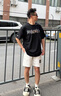 準(zhǔn)者運(yùn)動(dòng)短袖t恤男純棉夏季衣服透氣速干跑步體恤男士健身服飾上衣男 曬單實(shí)拍圖