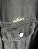 卡賓（CABBEEN）【萬(wàn)針刺繡】牡丹牛仔夾克男2024秋季新款寬松翻領(lǐng)外套國(guó)風(fēng)潮 煤黑色01 XL /180/52 曬單實(shí)拍圖