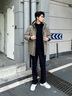 Scofield【鵝絨】男士24年冬季新款連帽休閑保暖廓形防風(fēng)羽絨服 深卡其色 XL (180) 曬單實拍圖