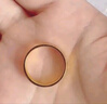 綻放愛(ài)黃金戒指金戒指足金999女結(jié)婚對(duì)戒素圈情侶圈戒純金男士硬金米字 其它克重咨詢：?jiǎn)闻牟话l(fā) 曬單實(shí)拍圖