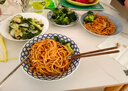 肆月日式盤子家用菜盤陶瓷餐盤碟子涼菜盤高顏值釉下彩餐具 【網】8英寸-大盤 曬單實拍圖