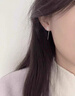 DAISY DREAM999足銀雪花流蘇耳線女養(yǎng)耳洞耳環(huán)輕奢小眾耳環(huán)2025新款爆款耳飾 【999銀】雪花耳線 曬單實(shí)拍圖