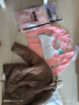 布丁哈魯【雙面穿】女童厚款毛絨棉服外套秋冬新款中大童簡(jiǎn)約休閑保暖棉衣 曬單實(shí)拍圖
