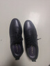 紅蜻蜓男鞋商務休閑皮鞋春秋新品男士真牛皮大碼內增高正裝鞋透氣德比鞋 黑色 四季款 41 碼 曬單實拍圖