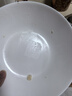 樂美雅餐具盤碟餐盤無鉛耐熱純白迪瓦麗時光微波爐消毒柜洗碗機適用 2個面碗口徑18cm高度7cm 曬單實拍圖