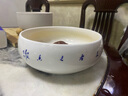 末都大號茶洗功夫茶具筆洗景德鎮手繪青花陶瓷茶道零配件水盂水洗 王者之香 曬單實(shí)拍圖