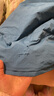 鴨鴨童裝兒童羽絨服秋冬新款男女童寬松加厚連帽短款面包服冬藍色140 曬單實(shí)拍圖